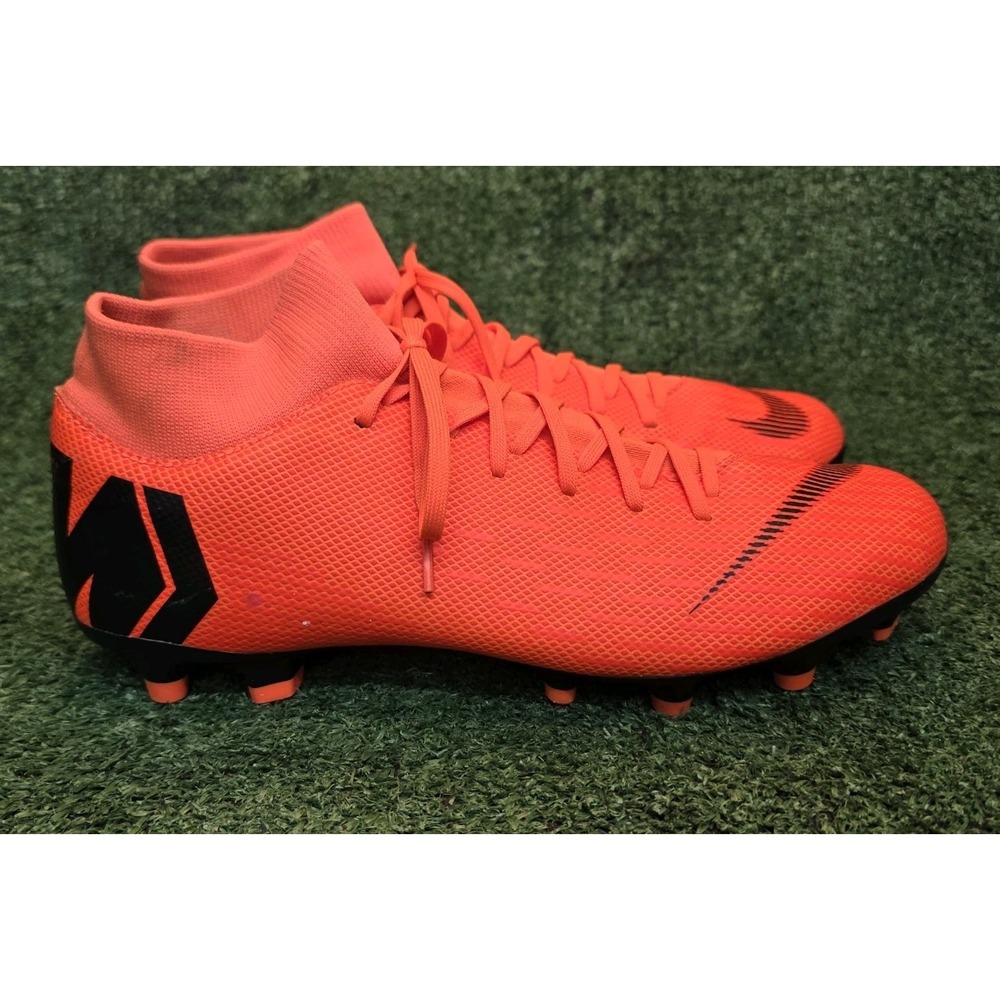 Mens Size 7.5 Nike Superfly 6 Academy Cleats Soccer Orange Football Boots